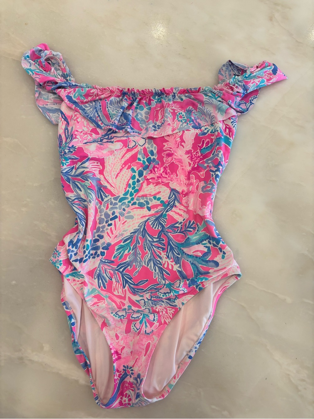 Lilly Pulitzer Women’s Swim Suit worn once size 8 perfect condition